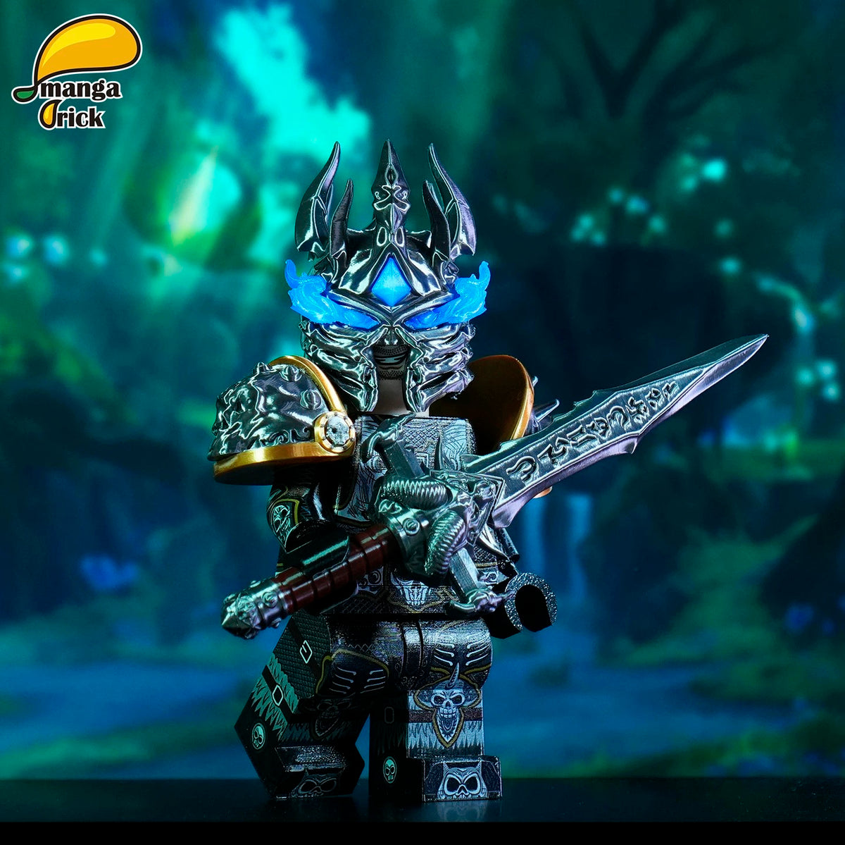 Pre-order Lich King (full custom molded) – Lab9minifigs