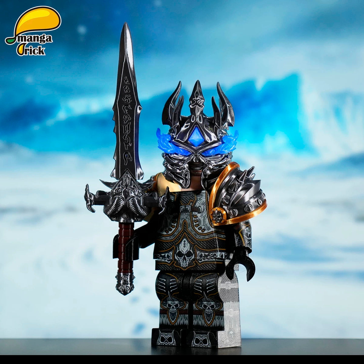 Pre-order Lich King (full custom molded) – Lab9minifigs
