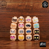 Pre-order Custom Molded Flexible Head -  Cartoon