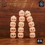 Pre-order Custom Molded Flexible Head -  Cartoon
