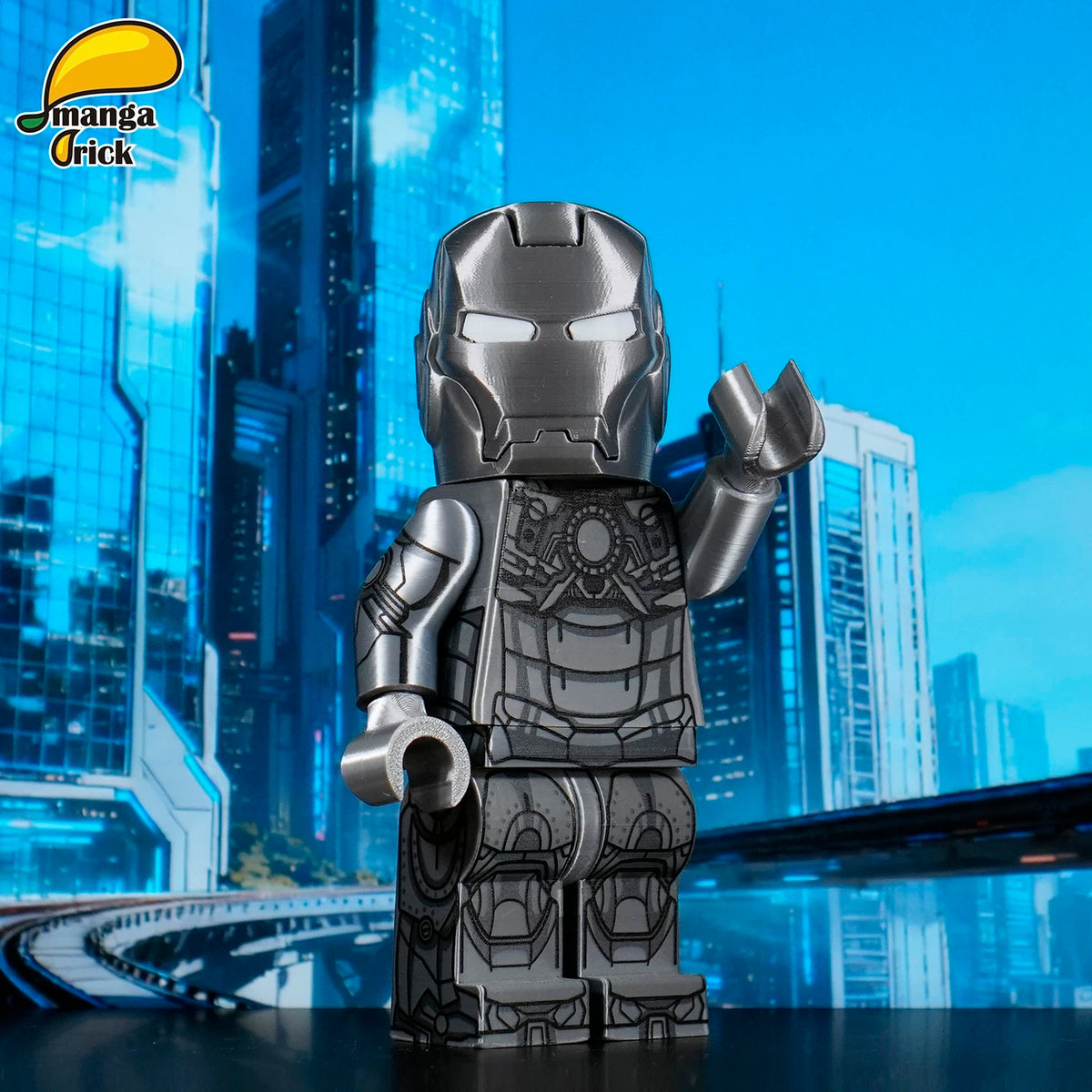 Pre-order Iron Man (full custom molded) – Lab9minifigs