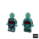 Superhero Theme Parts 1 - Custom Printed Figurine Body