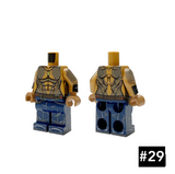 Superhero Theme Parts 1 - Custom Printed Figurine Body