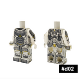 Superhero Theme Parts 2 - Custom Printed Figurine Body
