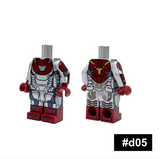 Superhero Theme Parts 2 - Custom Printed Figurine Body