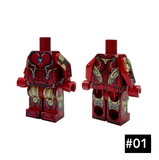 Superhero Theme Parts 2 - Custom Printed Figurine Body