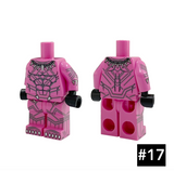 Superhero Theme Parts 1 - Custom Printed Figurine Body